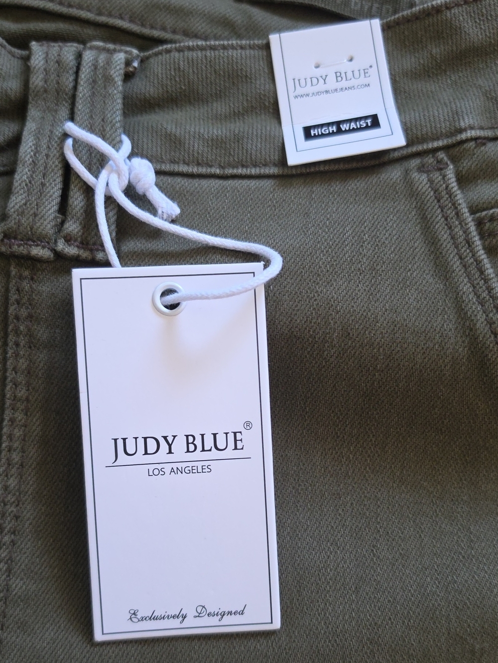 Judy Blue Dark Forest Crop Jeans - Picture 8 of 8